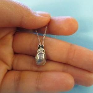 My Neighbor, Totoro, Silver Plated Chain, Necklace