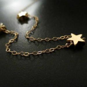 Mamma Mia, Sophie Necklace, Star, Goldfilled..