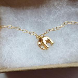 Cute, Baby Elephant, Goldfilled Bracelet, Jewelry